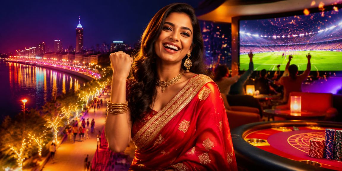Ahmedabad riverfront with casino entertainment under evening lights